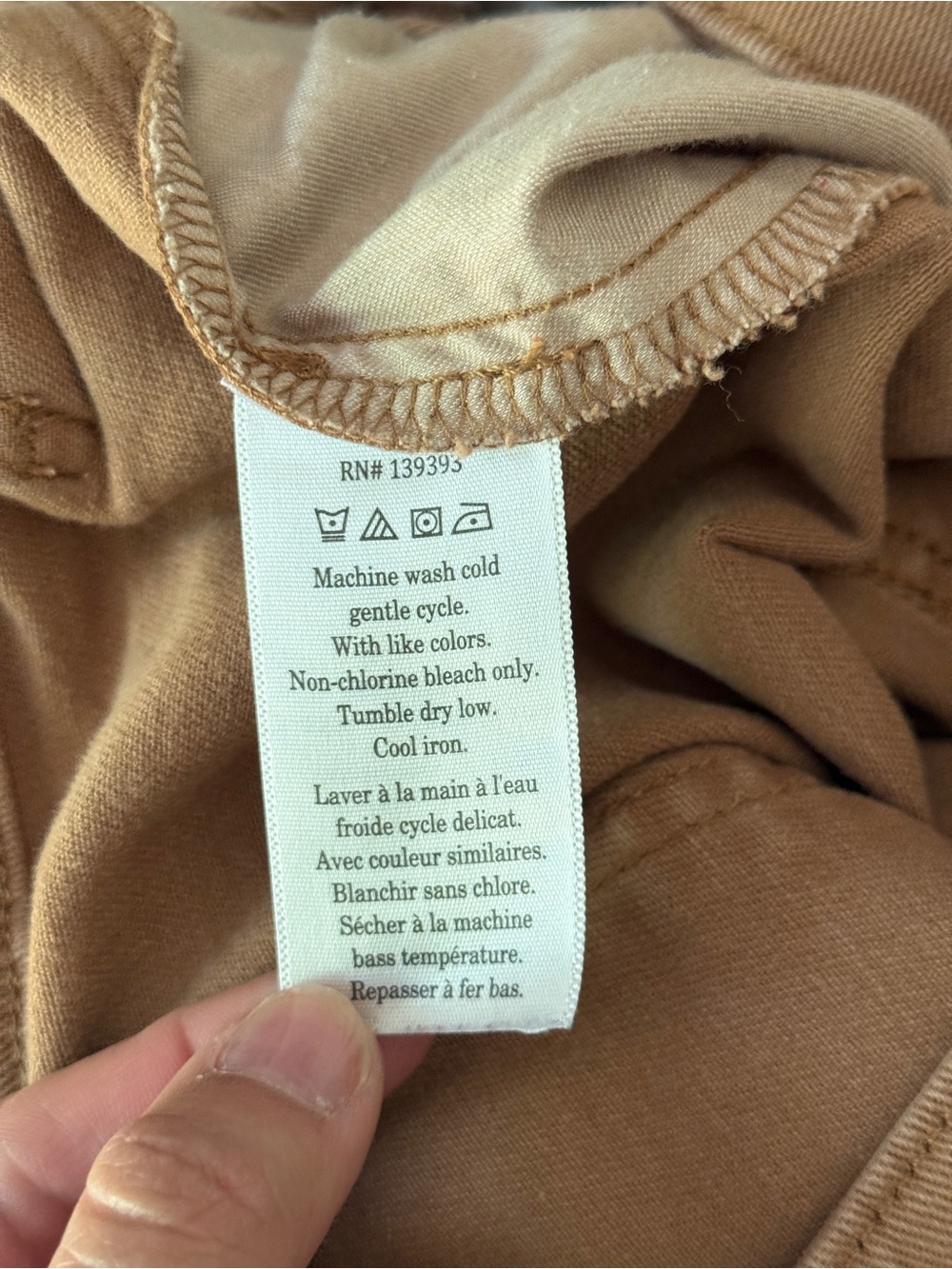 Everlane UTILITY BARREL pants cotton jeans - Picture 5 of 7